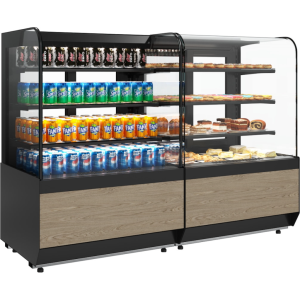 Витрина кондитерская Carboma KR70 VM 0,9‑2 Standard (9005-0109) открытая - Изображение 2