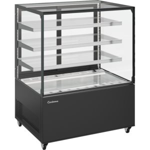Витрина кондитерская Carboma KC78-130 VV 1,2-2 (открытая) (9005)
