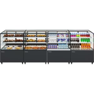 Витрина кондитерская Carboma KC78-130 VV 1,2-2 (открытая) (9005) - Изображение 5