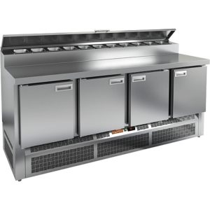 Стол холодильный для пиццы HiCold PZE2-1111/GN (1/6) М