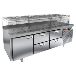 Стол охлаждаемый HiCold GN 122/TN LT О SH под тепловое оборудование