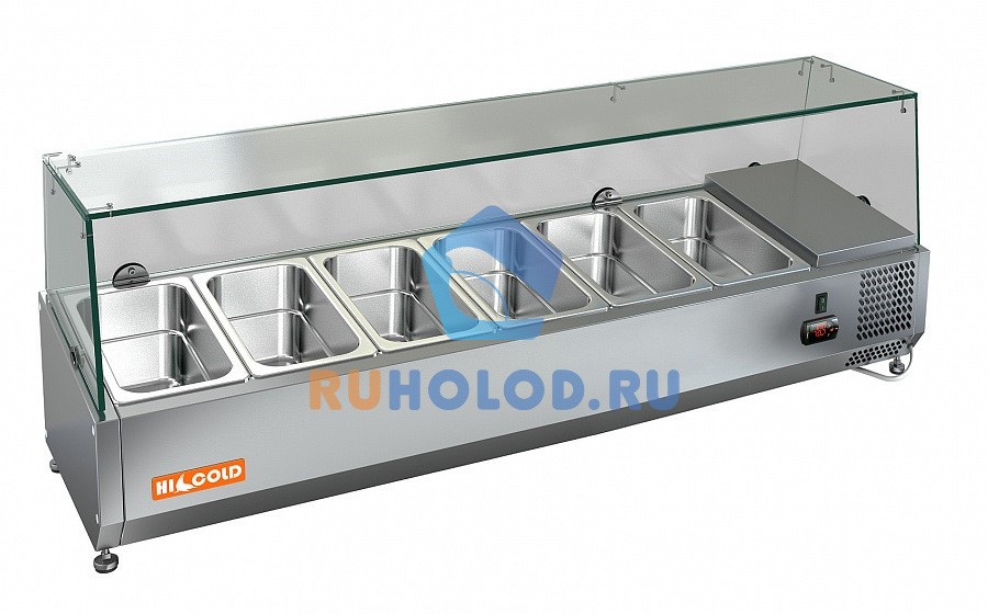 Настольная охлаждаемая витрина HICOLD VRX 1600