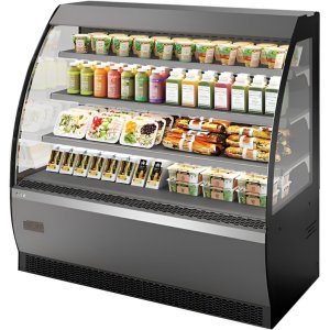 Витрина кондитерская Chilz VETE OF 90 серый матовый, шлифованная нержавейка