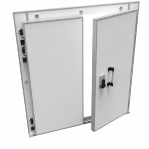 Дверь холодильная распашная двустворчатая НТ-РДД-1600*1856/120 - Изображение 2