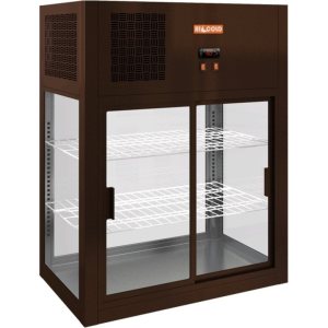 Витрина холодильная настольная HICOLD VRH О 790 Brown