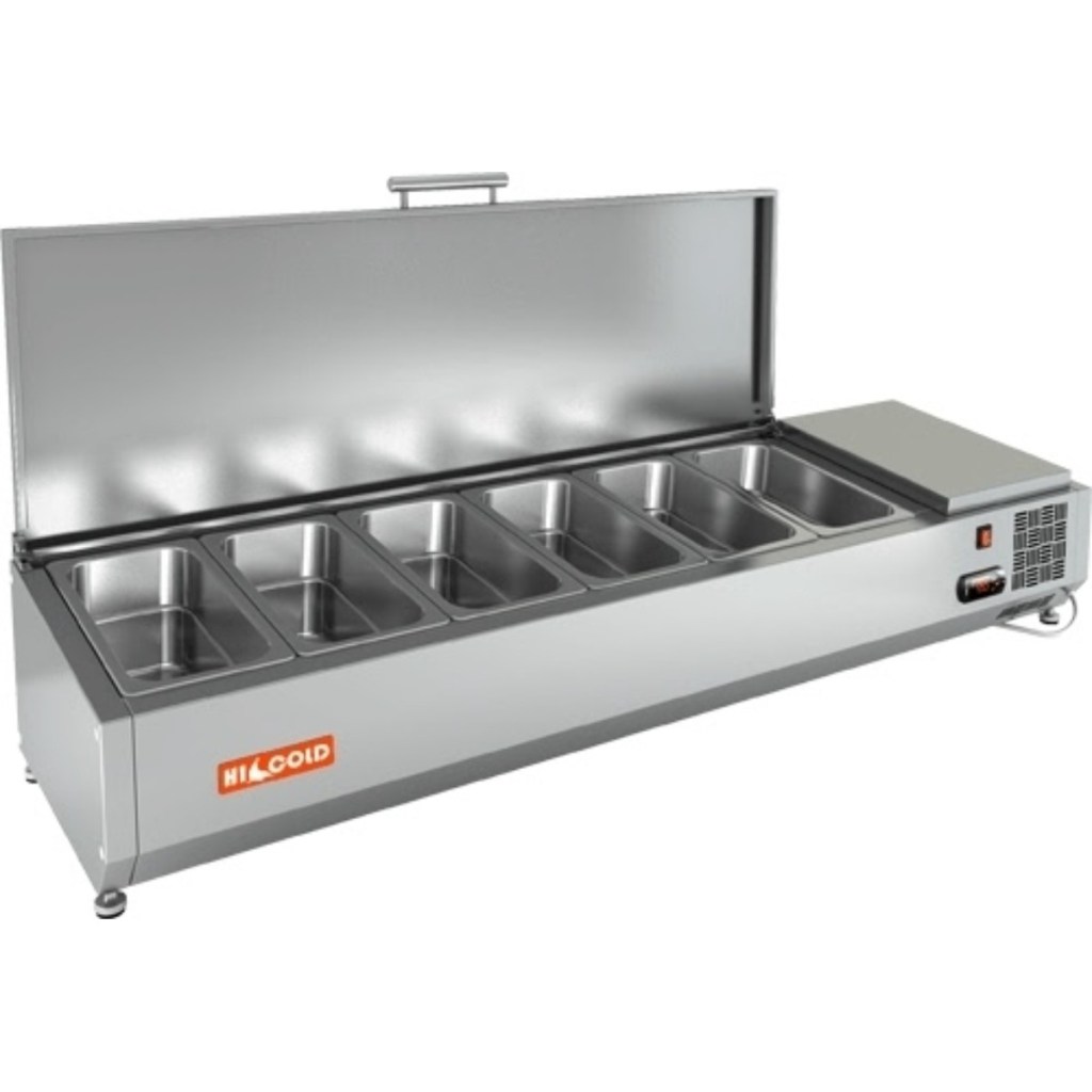 Витрина холодильная для ингредиентов HICOLD VRTU 1390 1/3 