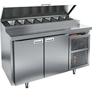 Стол холодильный для пиццы HiCold PZ1-11GN (1/3)