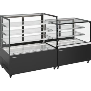 Витрина кондитерская Carboma KC71-110 N 1,2-1 (9005) нейтральная - Изображение 3