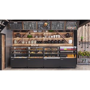 Витрина нейтральная Carboma KC78-110 N 0,9-1 (9005) - Изображение 6