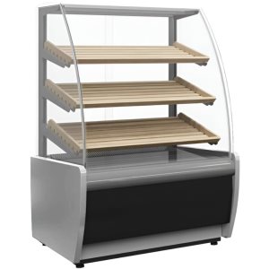 Витрина кондитерская Carboma K70 N 0,9-1 Light (0011-9005) хлебная, со стеклом